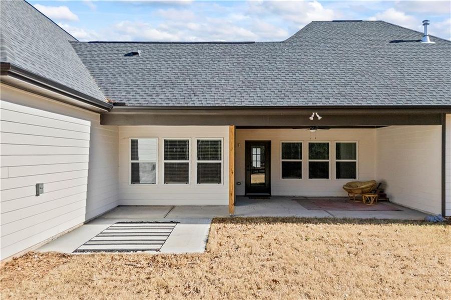 Exterior details and patio area of a home in , Monroe (Image 4).