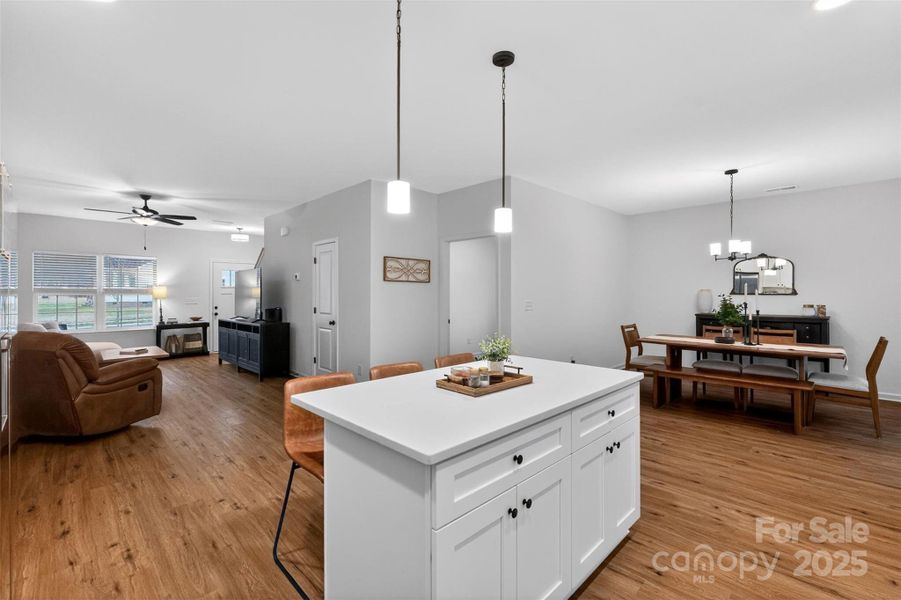 Furnished interior view inside a new home in Northway at Huffstetler, Gastonia (Image 8).