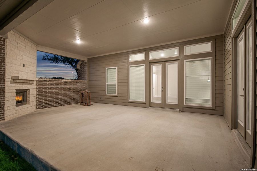 Exterior details and patio area of a home in Regency Ranch, Marion (Image 25). Exterior details and patio area of a home in Regency Ranch, Marion (Image 25).