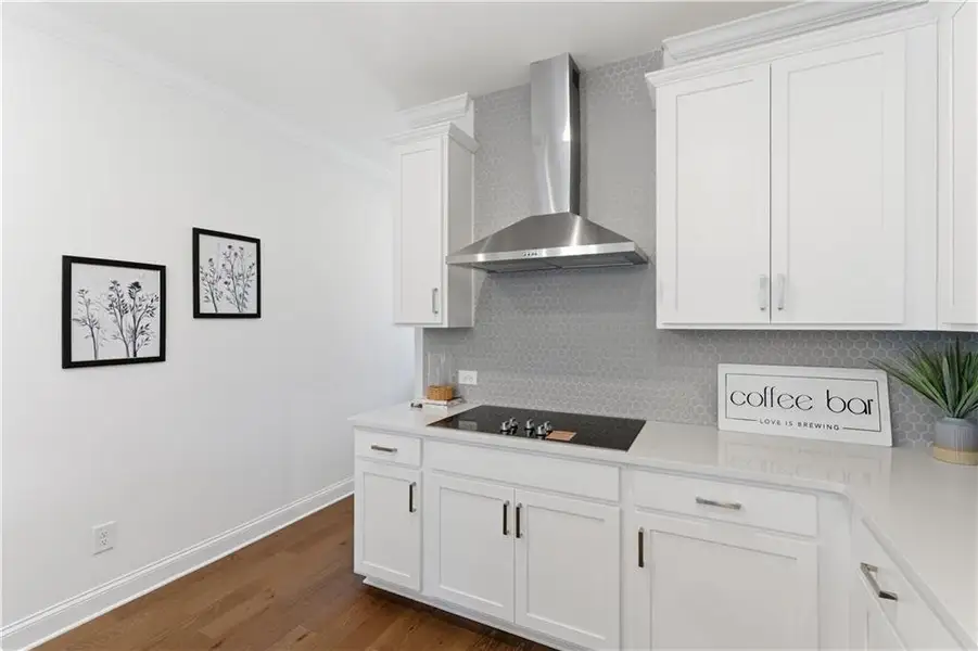 Furnished interior view inside a new home in The Estates at Hurricane Pointe, Douglasville (Image 19).