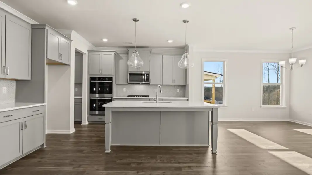 Furnished interior view inside a new home in Westland, Bogart (Image 4).