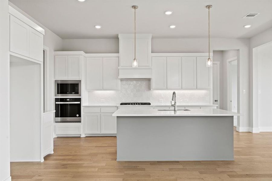 Furnished interior view inside a new home in Chatham Reserve, Krugerville (Image 4).