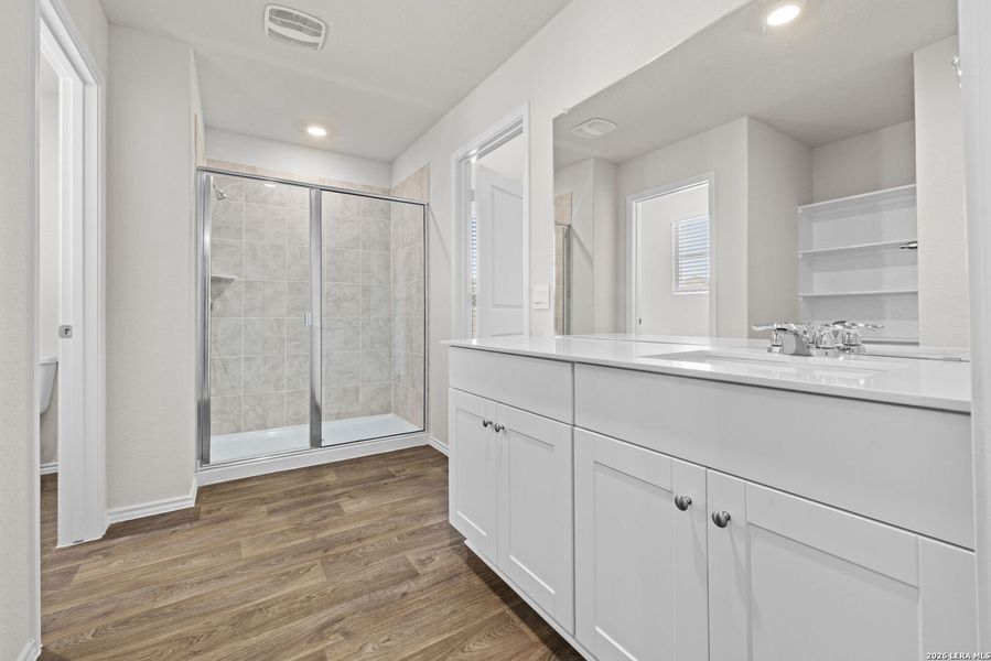 Furnished interior view inside a new home in Stonehill, San Antonio (Image 7).
