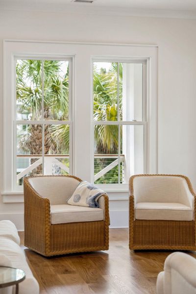 Furnished interior view inside a new home in , Folly Beach (Image 88).