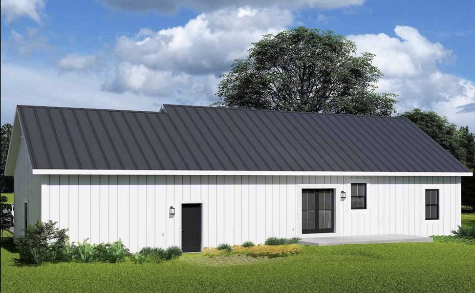 Representative exterior photo of a completed home built from the Morgan by Zeal Home Builders in Echo Grove, Poolville, TX (Image 2). Representative exterior photo of a completed home built from the Morgan by Zeal Home Builders in Echo Grove, Poolville, TX (Image 2).