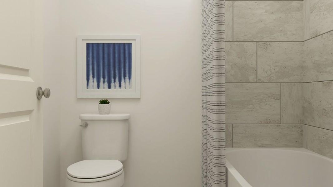 Furnished interior view inside a new home in Deer Valley, Canton (Image 16).