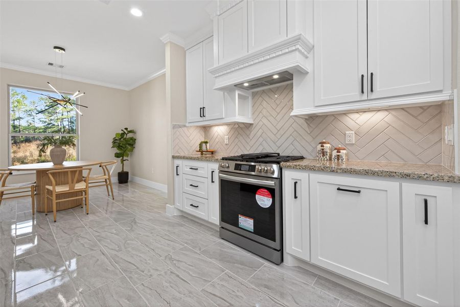 Furnished interior view inside a new home in , Dayton (Image 10).