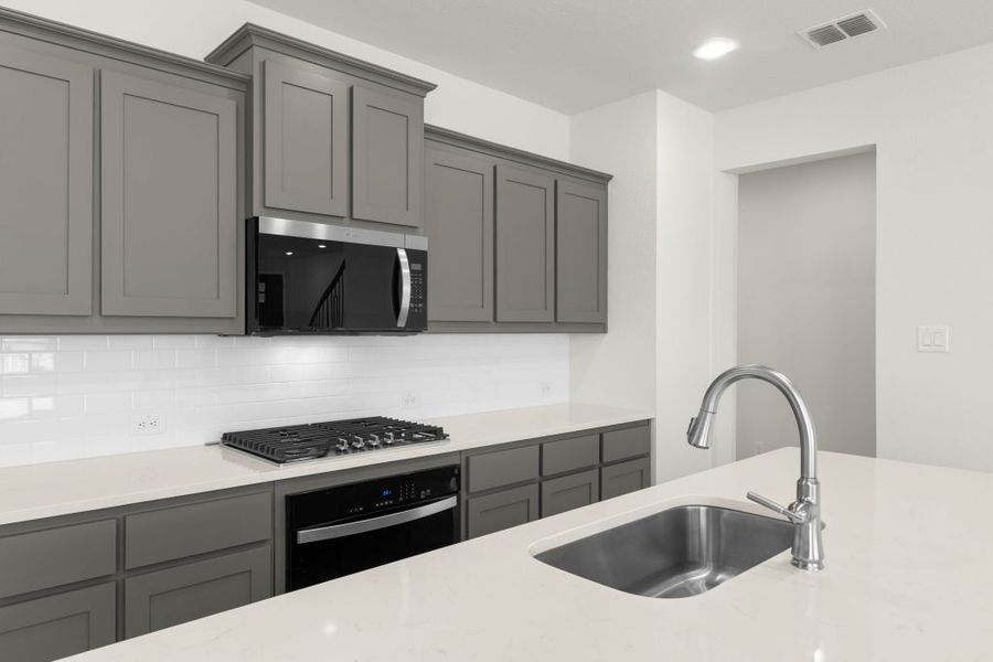 Representative exterior photo of a completed home built from the Lavon by Impression Homes in Timber Ridge, Corinth, TX (Image 8).