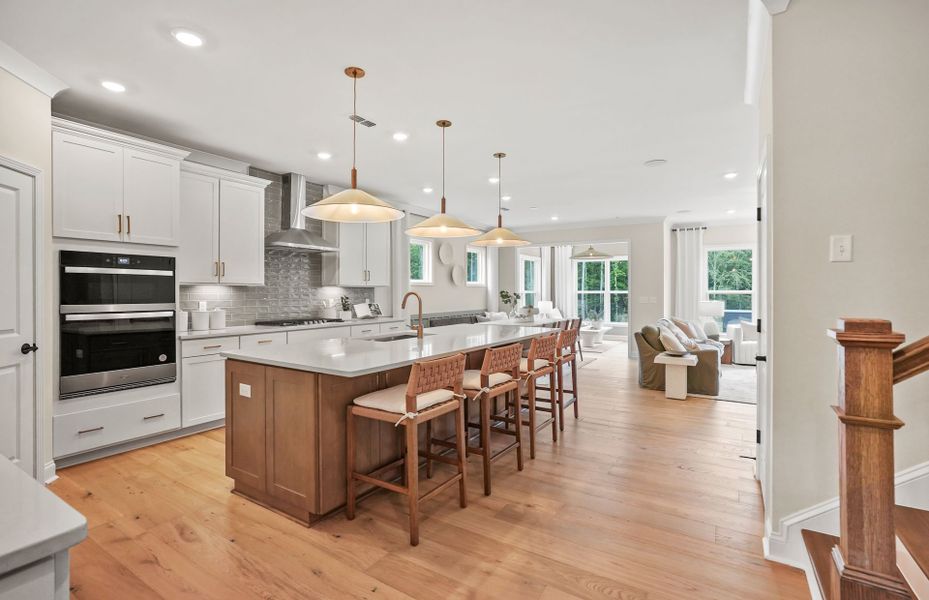 Furnished interior view inside a new home in Forest Creek, Waxhaw (Image 10).