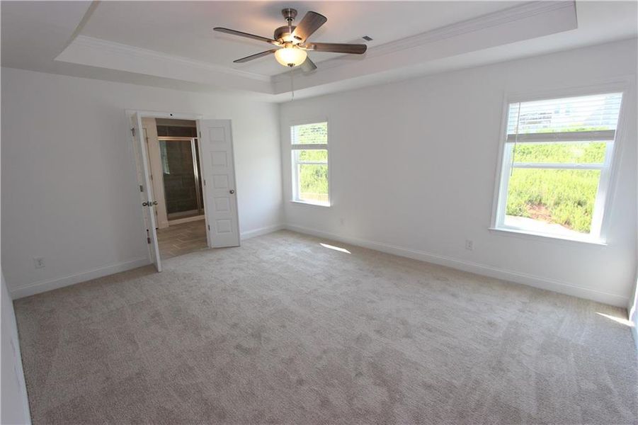 Spacious, unfurnished interior of a new home in Clark Farms, Flowery Branch (Image 18).
