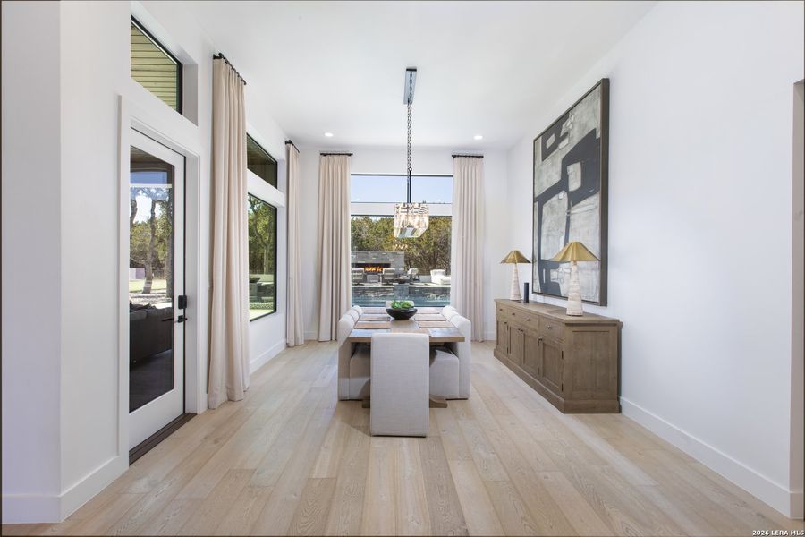 Furnished interior view inside a new home in , Fair Oaks Ranch (Image 17).