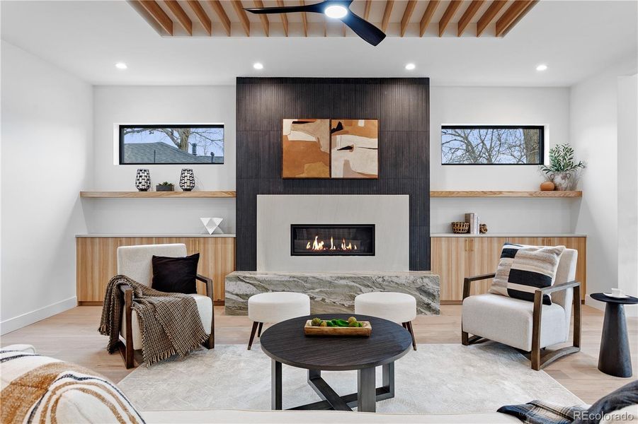 Furnished interior view inside a new home in , Denver (Image 13).