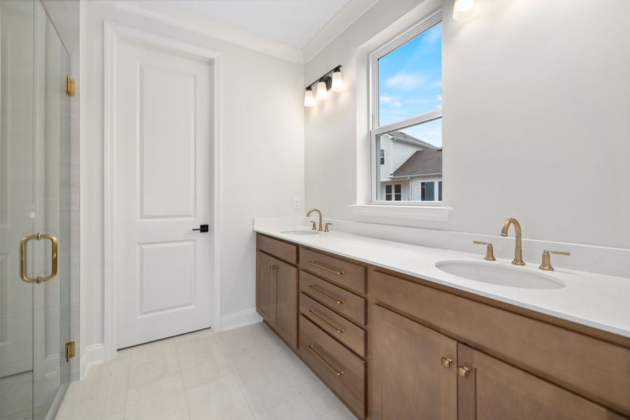 Representative furnished interior of a home built from the Palmetto by Riverside Homes in Mariposa at EverRange 40' Series, Jacksonville (Image 64).