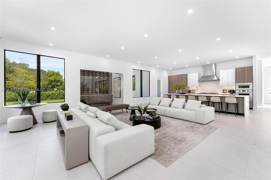 Furnished interior view inside a new home in , Pinecrest (Image 44).