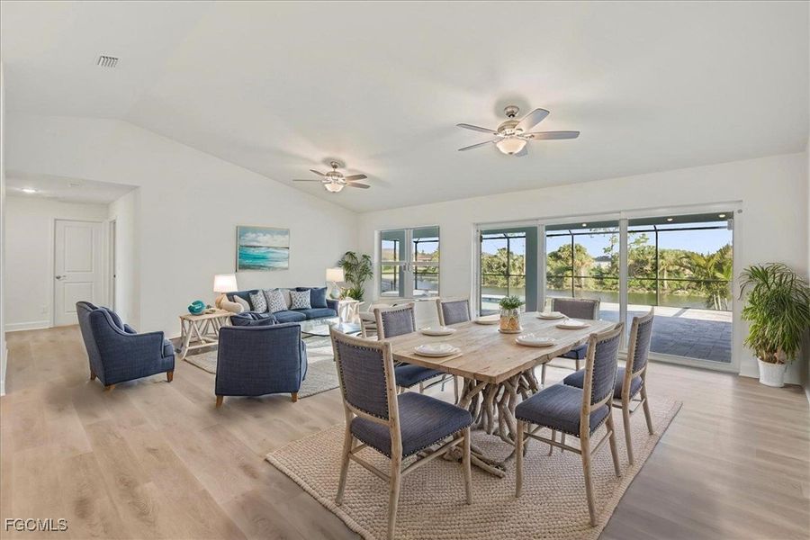 Furnished interior view inside a new home in Cape Coral, Cape Coral (Image 5).