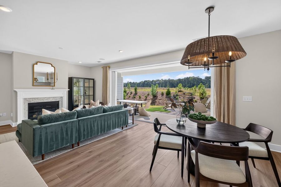 Representative furnished interior of a home built from the Wynfield by Pulte Homes in Everhour, Newnan (Image 12).