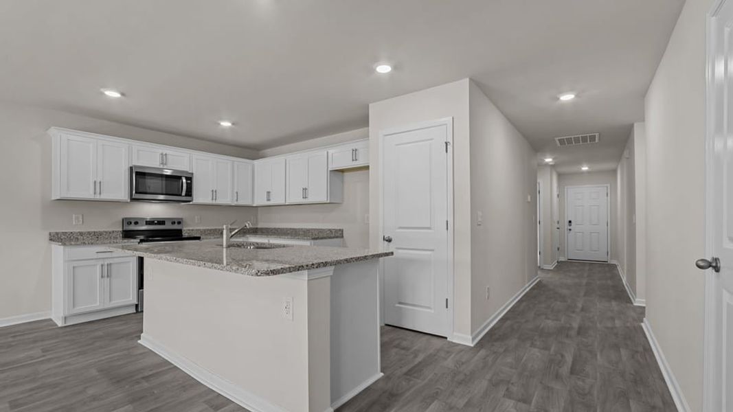 Furnished interior view inside a new home in Aspen Place, Thomasville (Image 5).