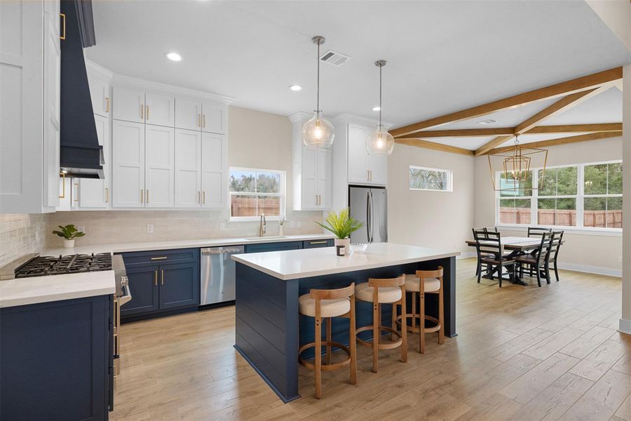 Furnished interior view inside a new home in , Somerville (Image 19).