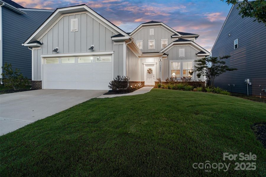 Front exterior of a new home in , Charlotte, NC, highlighting curb appeal (Image 23). Front exterior of a new home in , Charlotte, NC, highlighting curb appeal (Image 23).