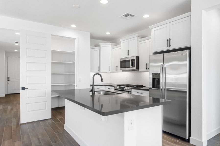 Furnished interior view inside a new home in Estrella, Goodyear (Image 17).