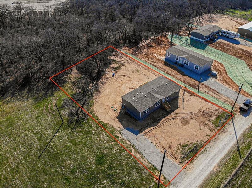 lot lines are very rough estimate