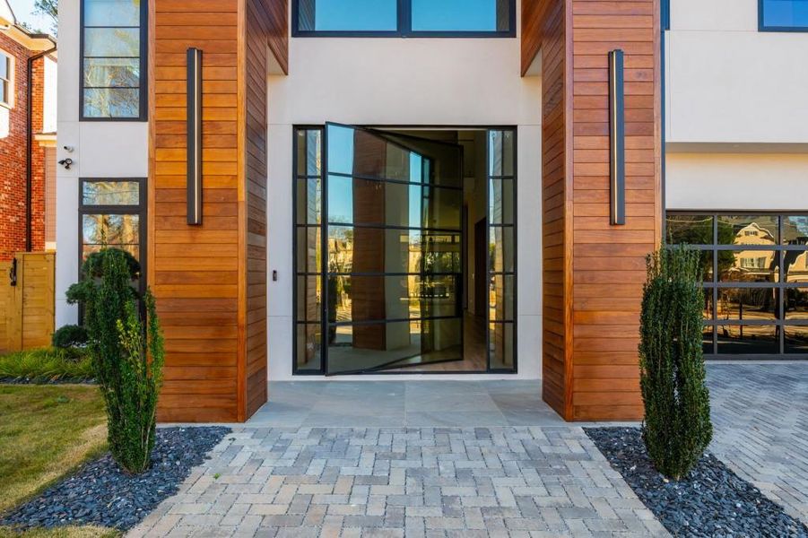 Exterior details and patio area of a home in , Atlanta (Image 3).