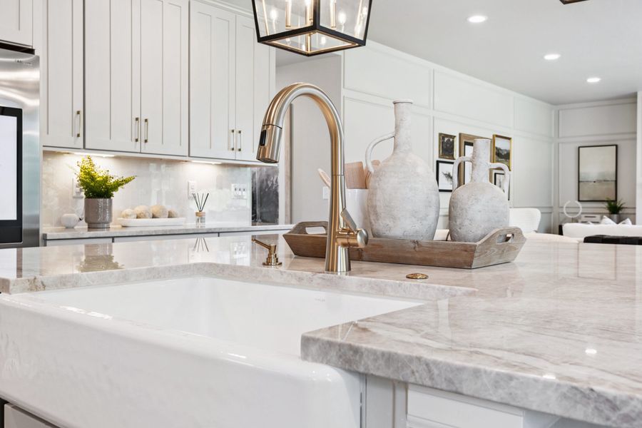 Representative furnished interior of a home built from the Silverton by Landsea Homes in Highlands Preserve, Mead (Image 35).