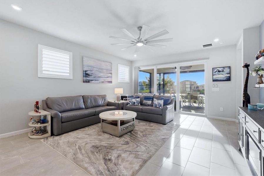 Furnished interior view inside a new home in , Venice (Image 10). Furnished interior view inside a new home in , Venice (Image 10).