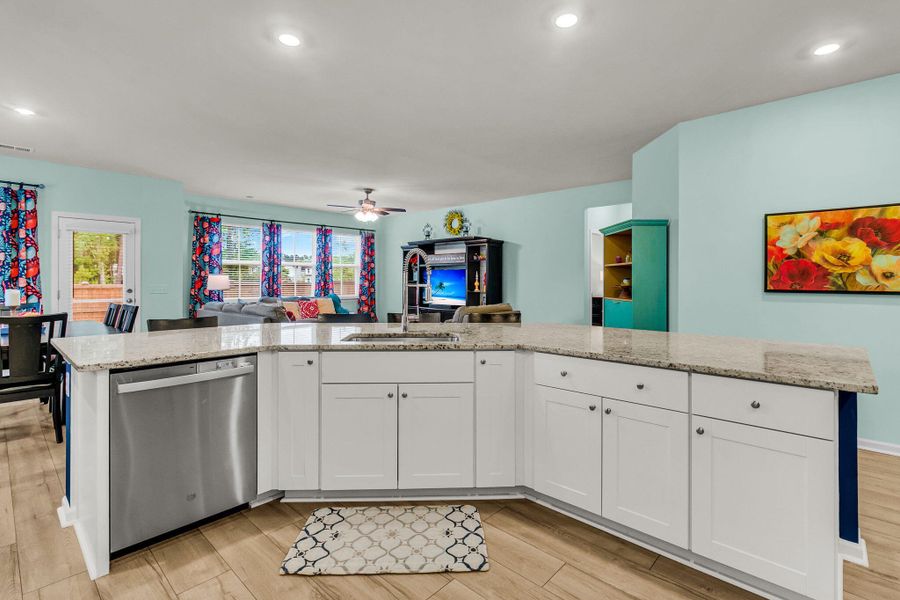 Furnished interior view inside a new home in Heron's Walk at Summers Corner, Summerville (Image 42).