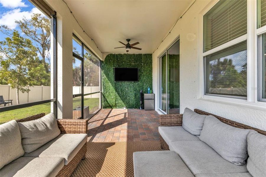 Exterior details and patio area of a home in , North Port (Image 3). Exterior details and patio area of a home in , North Port (Image 3).
