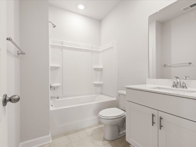 Furnished interior view inside a new home in Cedar Shoals – Heritage Collection, Piedmont (Image 10).