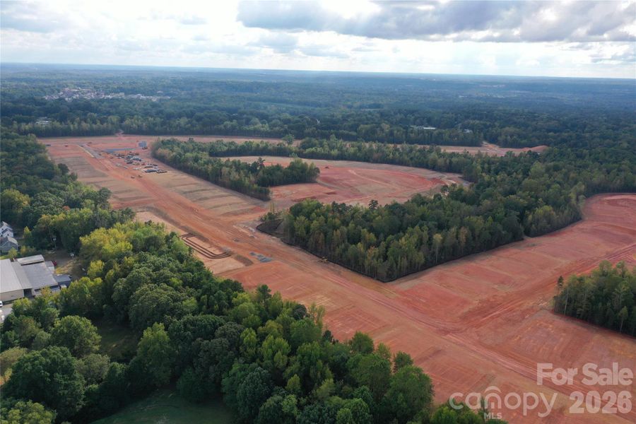 Sky view of community