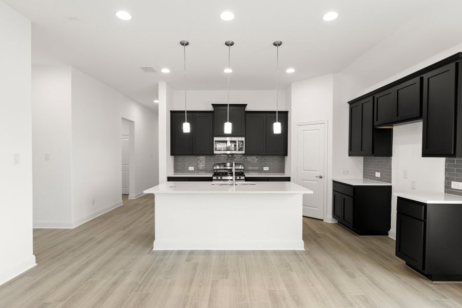 Furnished interior view inside a new home in Creekside, Royse City (Image 5).