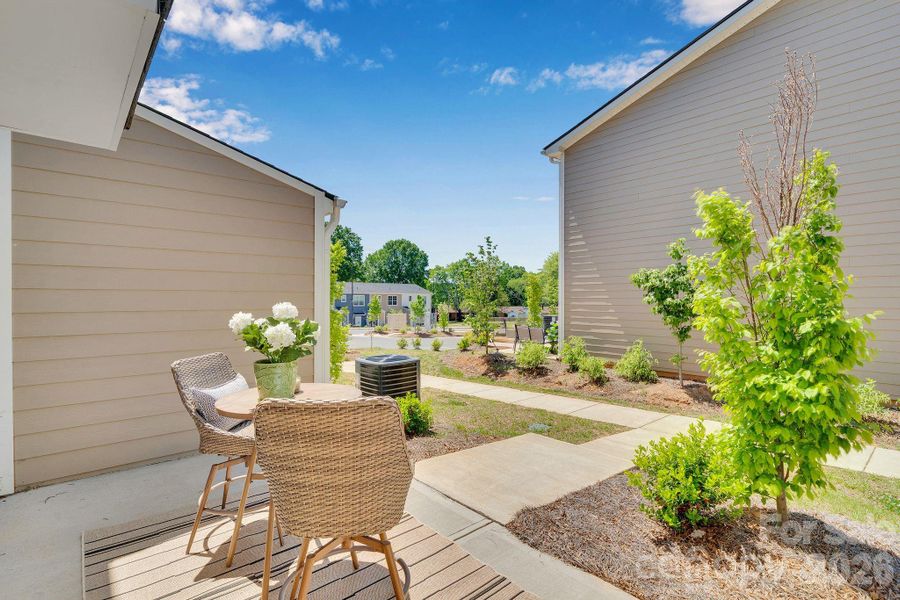 Exterior details and patio area of a home in , Concord (Image 26).