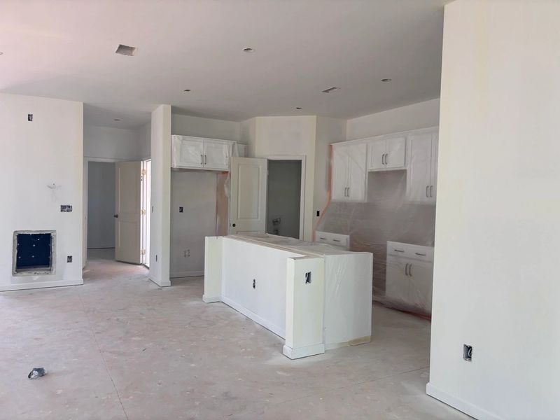 In-progress construction of a new home in Middleton Farms, Middlesex, NC (Image 17).