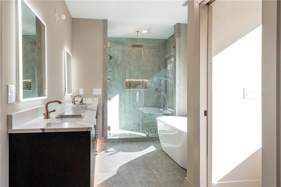 Furnished interior view inside a new home in Aster, Roswell (Image 10). Furnished interior view inside a new home in Aster, Roswell (Image 10).