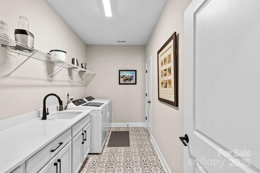 Furnished interior view inside a new home in , Matthews (Image 28). Furnished interior view inside a new home in , Matthews (Image 28).