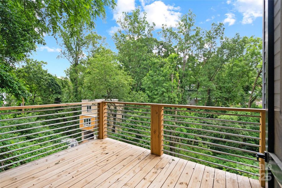 Exterior details and patio area of a home in , Asheville (Image 4).