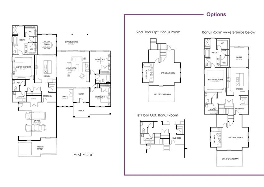 2D floor plan layout of this home in Horry County Homes, Conway, SC (Image 6). 2D floor plan layout of this home in Horry County Homes, Conway, SC (Image 6).