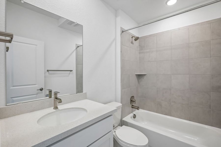 Furnished interior view inside a new home in Lisso, Pflugerville (Image 10).