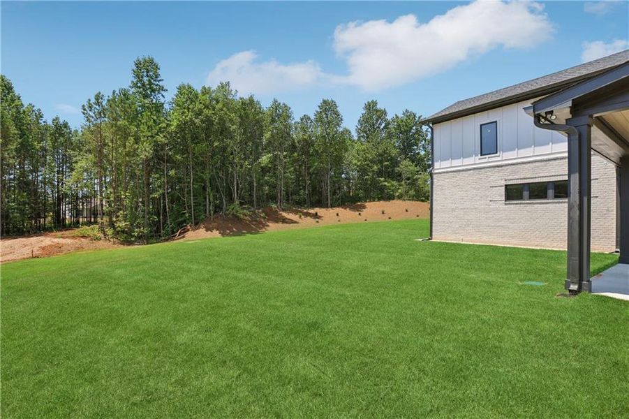 Exterior details and patio area of a home in , Braselton (Image 61).