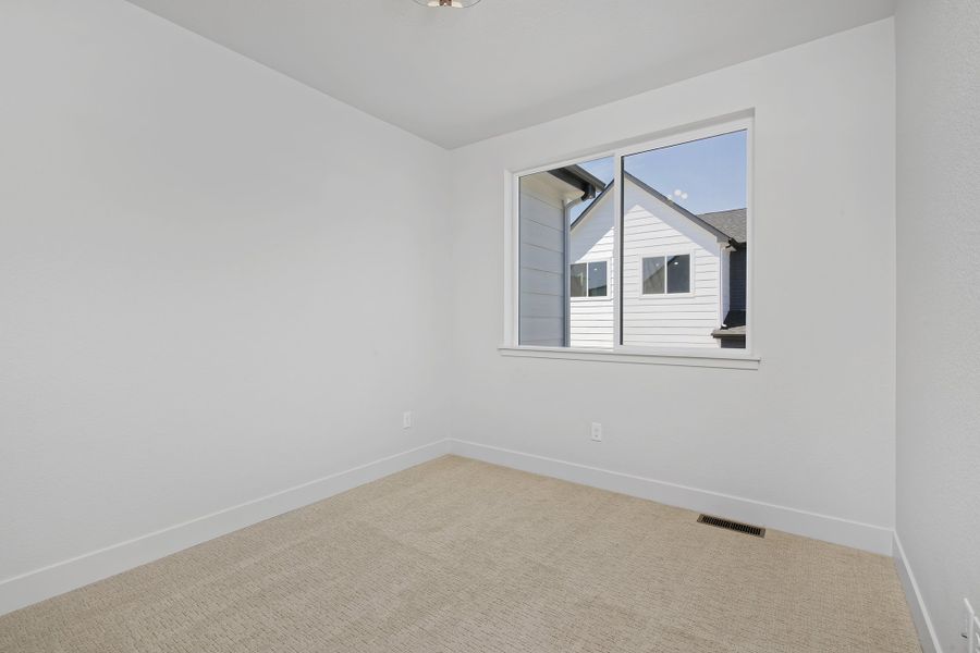 Spacious, unfurnished interior of a new home in Loretto Heights - Rise Collection, Denver (Image 17).