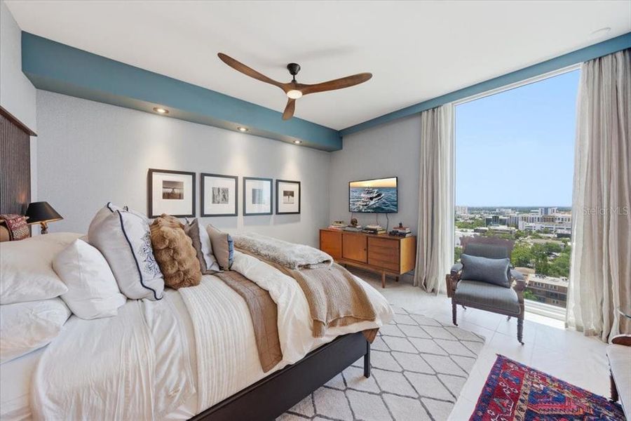 Furnished interior view inside a new home in , St. Petersburg (Image 15).