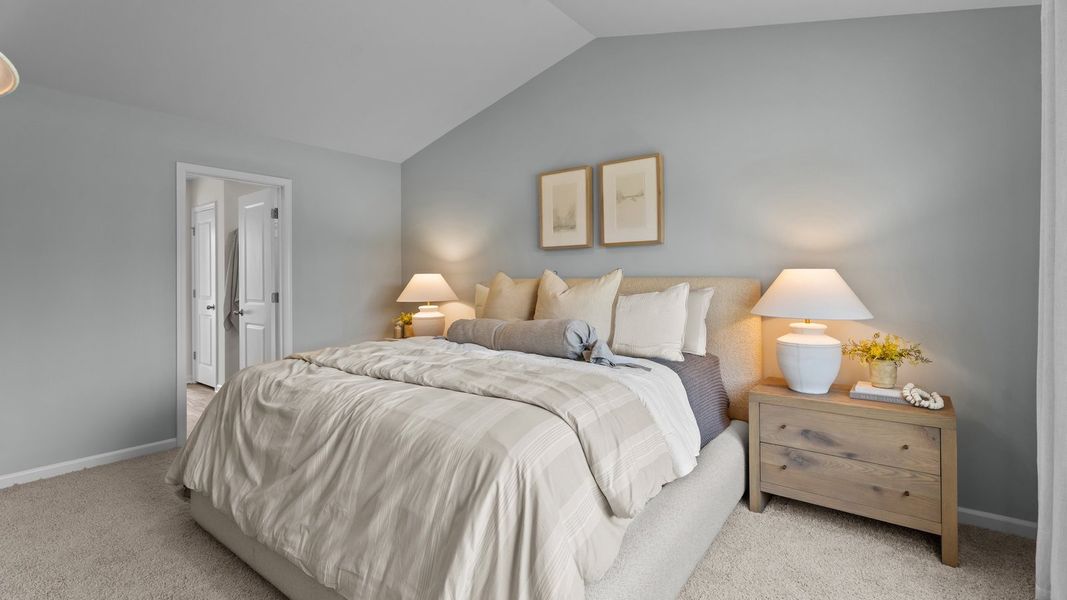Furnished interior view inside a new home in Jetstream Park, Wilson (Image 15).