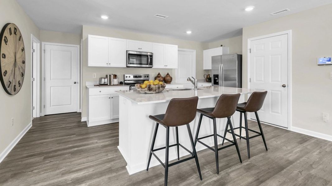 Furnished interior view inside a new home in Wilson's Ridge, Wilson's Mills (Image 8).