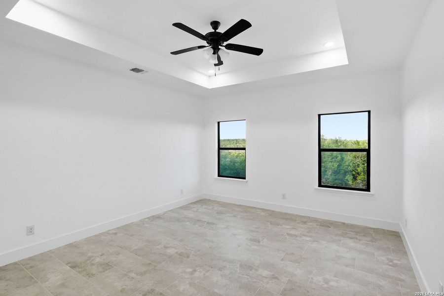 Spacious, unfurnished interior of a new home in , Canyon Lake (Image 38). Spacious, unfurnished interior of a new home in , Canyon Lake (Image 38).