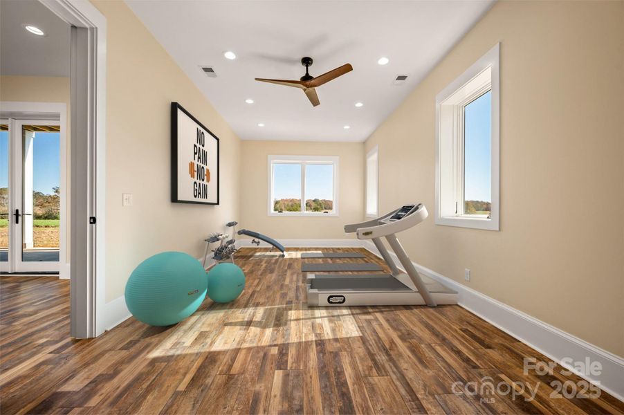 Furnished interior view inside a new home in , Tryon (Image 33).