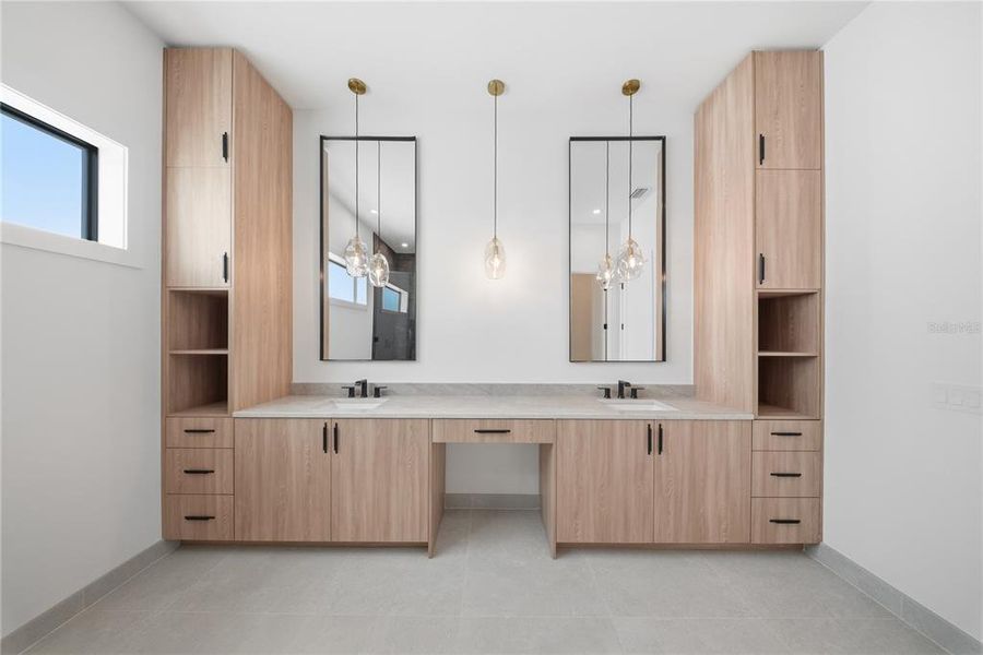 Furnished interior view inside a new home in , Tampa (Image 19).