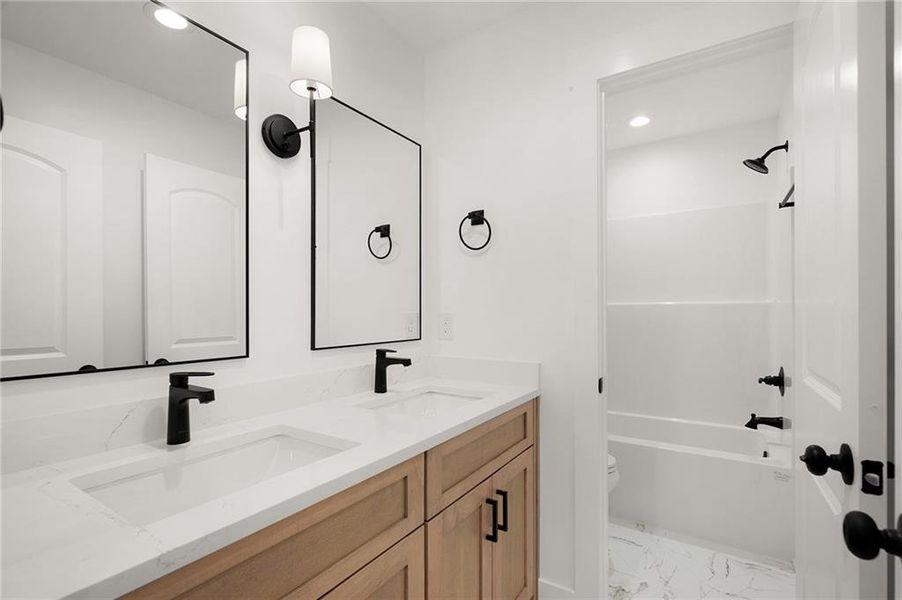 Furnished interior view inside a new home in , Calhoun (Image 14).