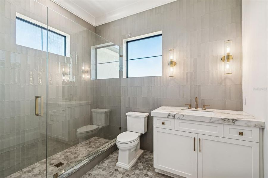 Furnished interior view inside a new home in , Tampa (Image 53).